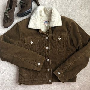 Old Navy Brown Corduroy Jacket Size XS